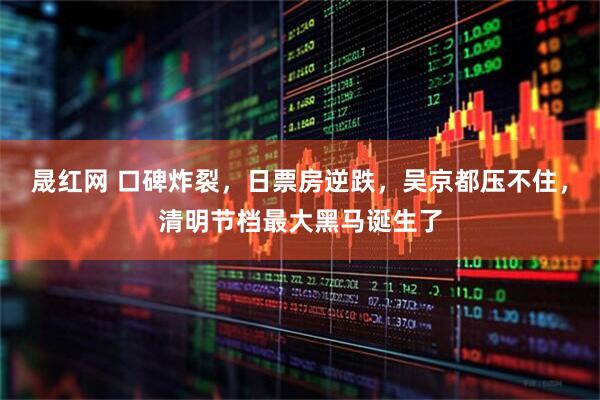晟红网 口碑炸裂，日票房逆跌，吴京都压不住，清明节档最大黑马诞生了